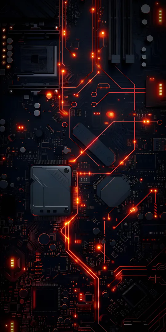 Phone wallpaper: Neon board