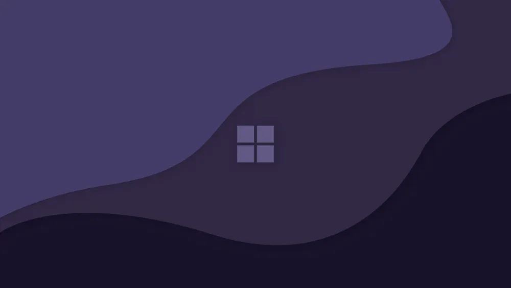 Обрезать вручную обои Windows 11, Логотип, Минимализм в разрешении ...