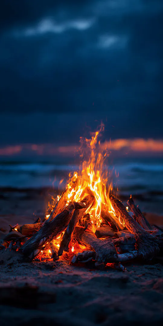 Шпалери на телефон: Теплий вечір під зоряним небом