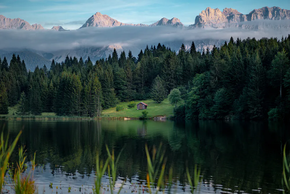 Wallpaper Lake 3840x2160