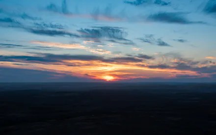 Закат, Солнца