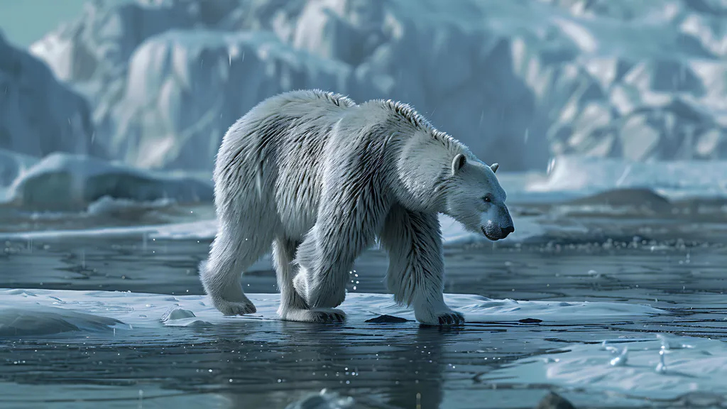 Desktop wallpaper: Polar bear