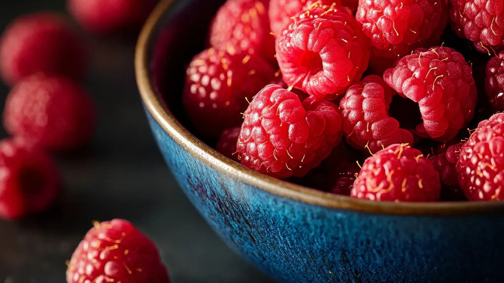 Desktop wallpaper: Raspberry