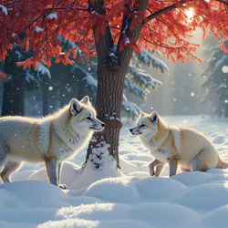 Cat on the couch on New Year's Day