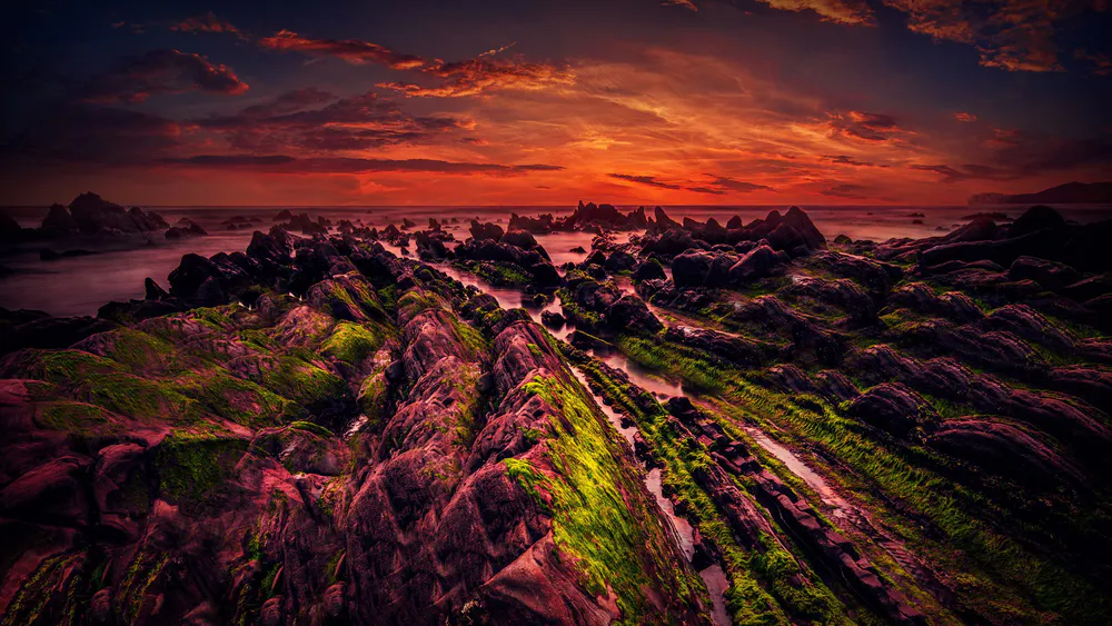 Wallpaper Sunset 1600x900