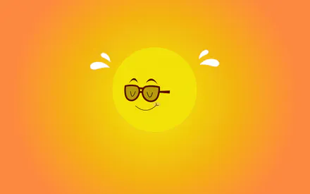Smiley, Summer, Sun, Sunglasses, Happy