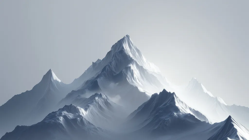 Desktop wallpaper: Mountain range