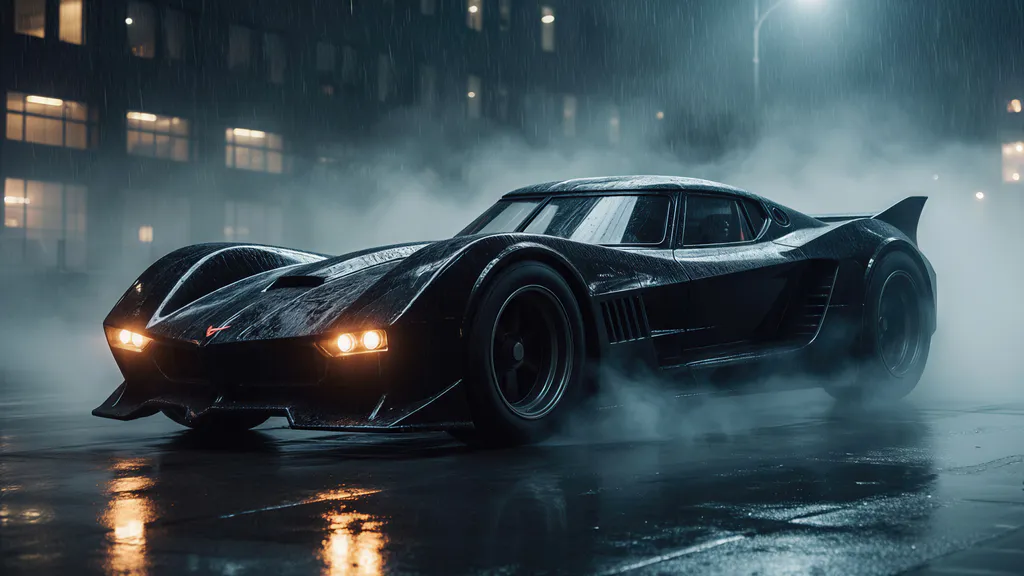 Desktop wallpaper: Batmobile