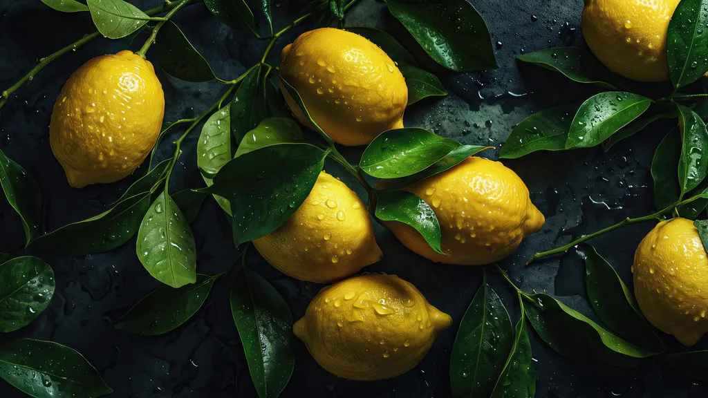 Desktop wallpaper: Lemons