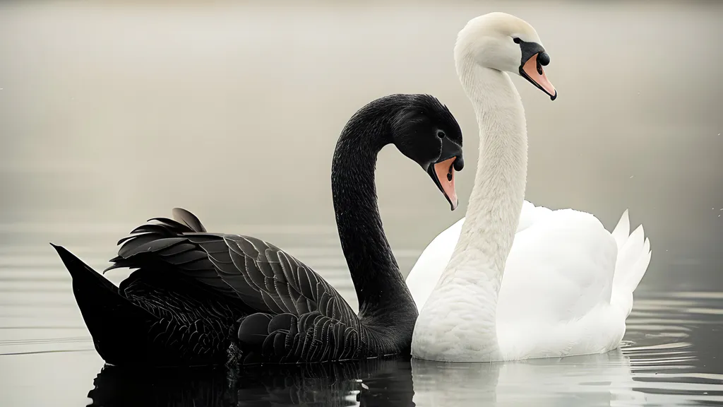 Desktop wallpaper: Swans