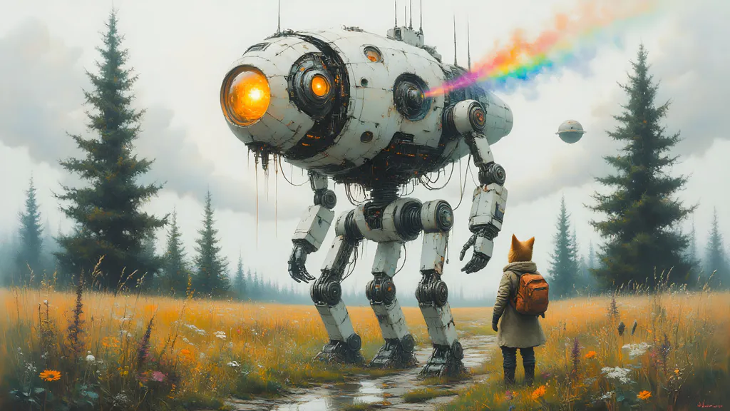 Desktop wallpaper: Unexpected meeting