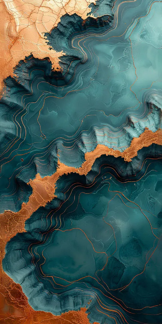 Обои на телефон: Абстрактные слои жеоды