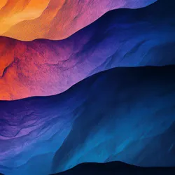 Abstract red strokes