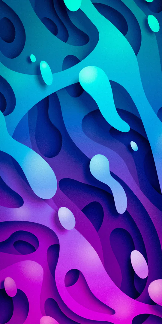 Шпалери на телефон: Рідкі абстрактні верстви