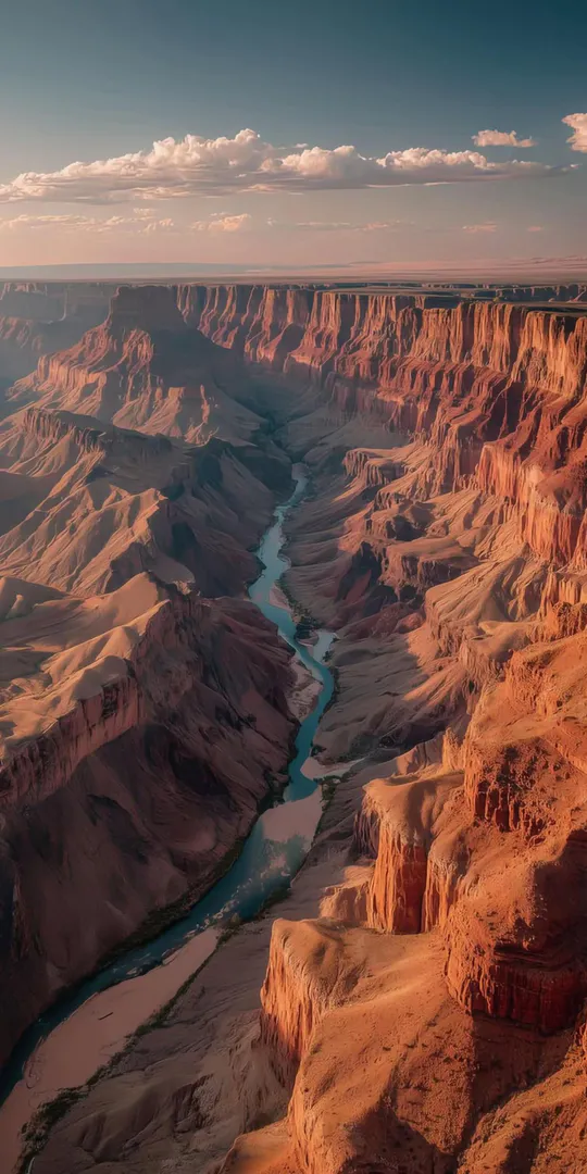 Phone wallpaper: View of the Grand Canyon