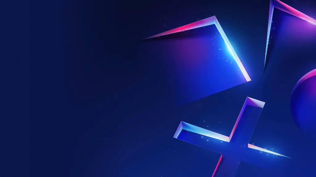 Обои на рабочий стол: Неоновый PlayStation