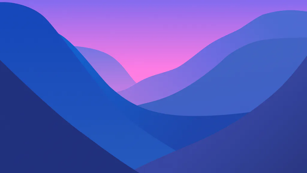 Обои на рабочий стол: Мягкие горные слои