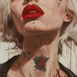 Тихі червоні губи