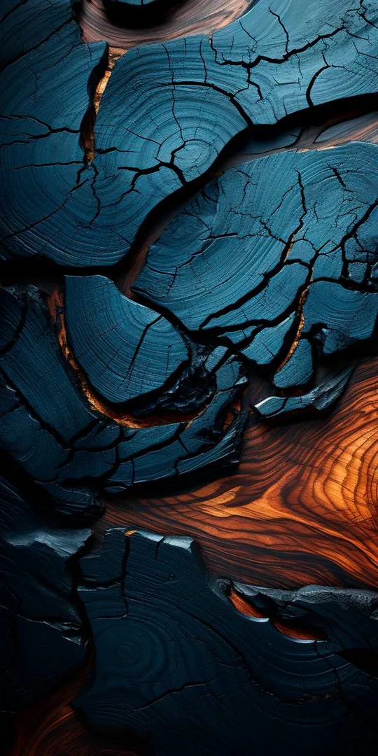 Обои на телефон: Текстурированная абстрактная древесина