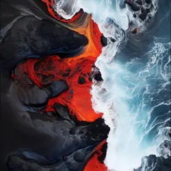 Извержение вулкана