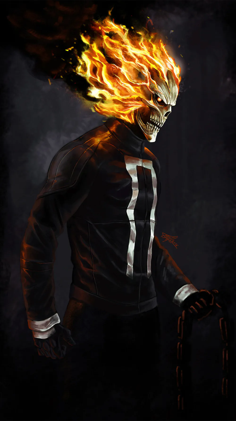 Wallpaper Ghost rider 1024x576