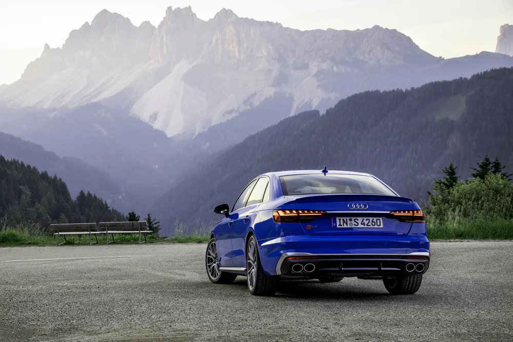 Wallpaper Audi S4 3440x1440