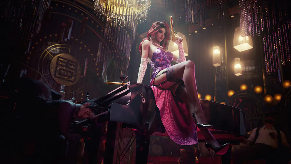 Wallpaper Secret Agent Miss Fortune 1024x1024