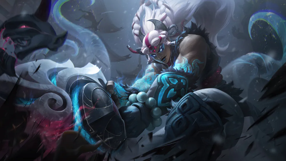 Шпалери Snow Moon Illaoi 3440x1440