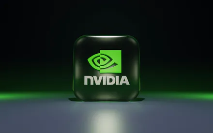 Logo, Brand, Green, 3D, Glass, Icon, Technology, Computer Hardware, Video Cards, Design, Minimalism, Dark Background, Backlight