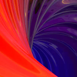 Abstract waves of purple and pink colors