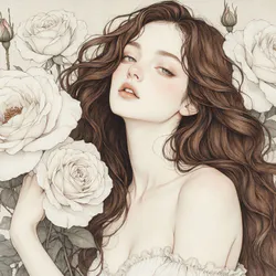 Кофечереп и цветы