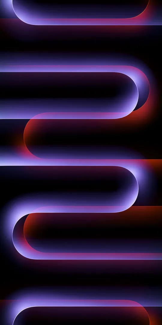 Phone wallpaper: Neon waves
