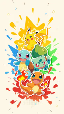 Покемон, Стартеры, 2026, Обои