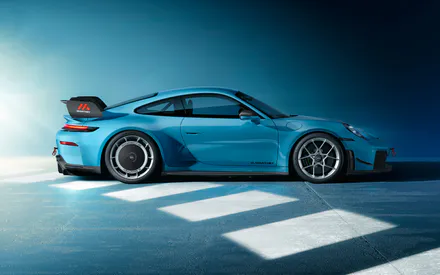 Porsche, 911 GT3, Спорткар, Купе, Автодизайн, Скорость, Premium, Performance