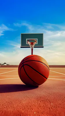 Баскетбол, М’яч, Спорт, Майданчик, Кільце, Небо, Яскравий, Гра, Сонце, Вертикальний