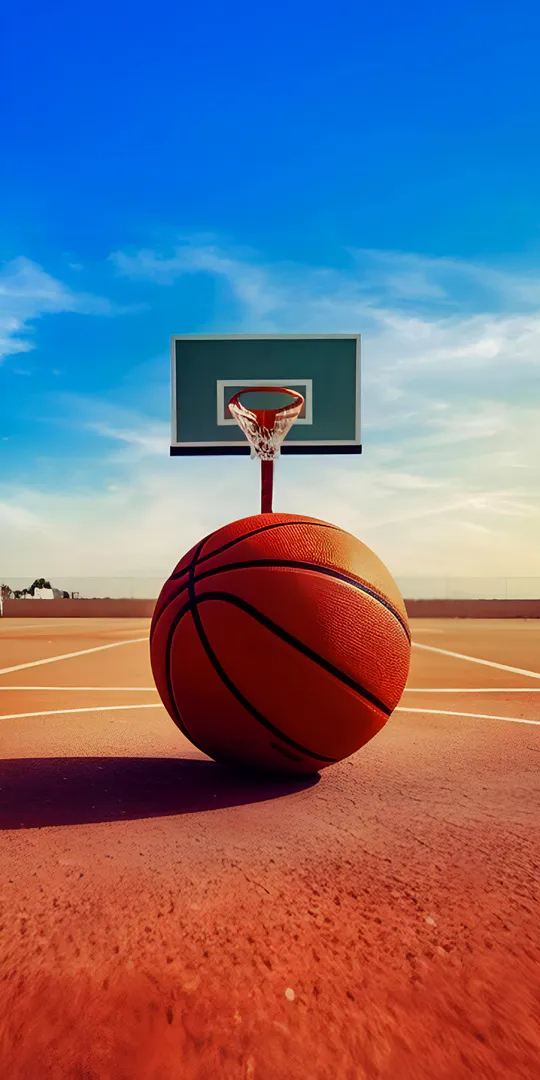 Обои на телефон: Мяч и небо