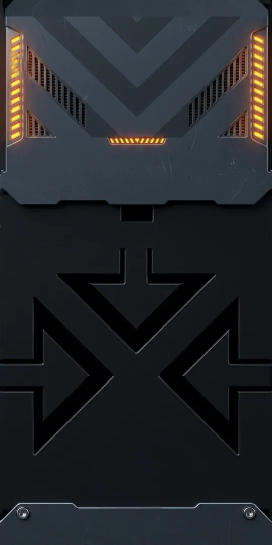 Обои на телефон: Футуристическая панель