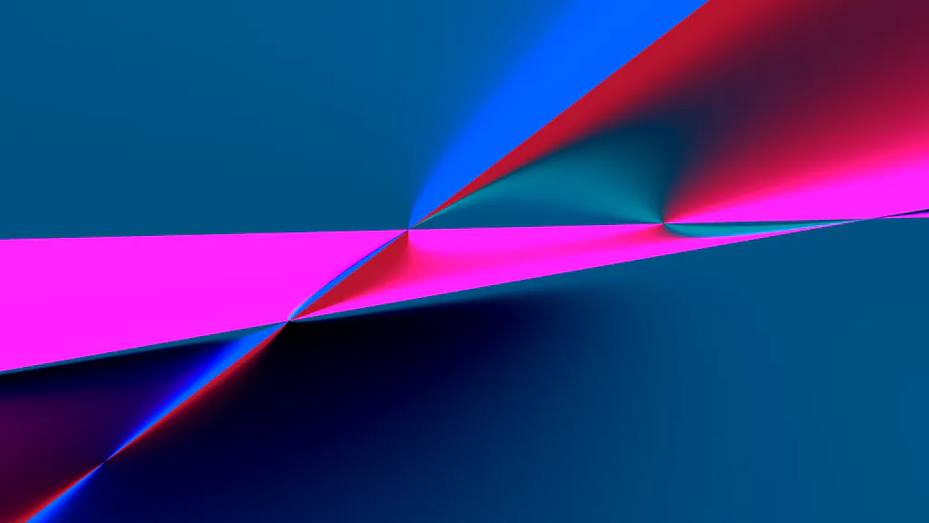 Desktop wallpaper: Neon fold
