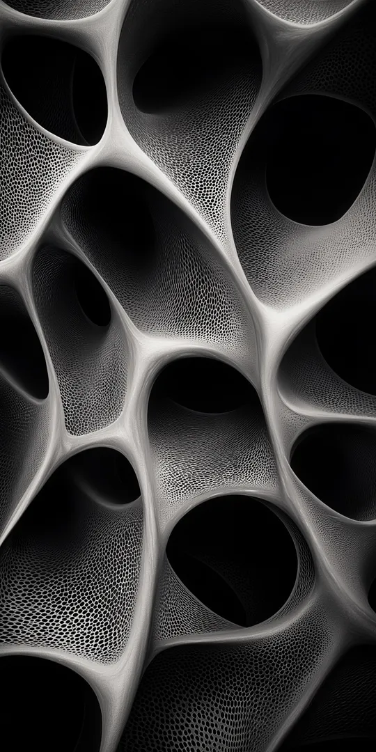 Шпалери на телефон: Органічна 3D сітка