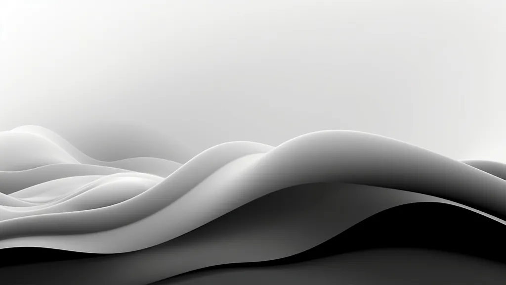 Обои на рабочий стол: Мягкие серые формы
