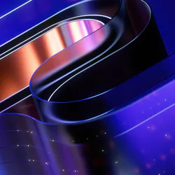 Темная каменная текстура с неоновыми треугольниками