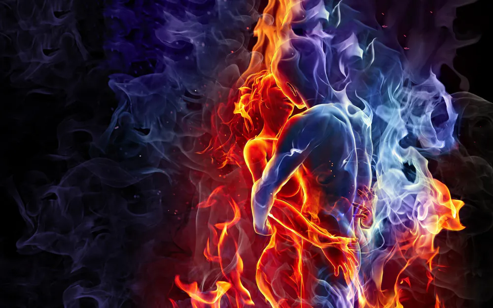Wallpaper Romantic couple 828x1792