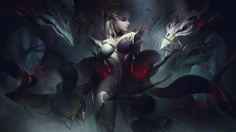 Wallpaper Coven Evelynn 2560x1080
