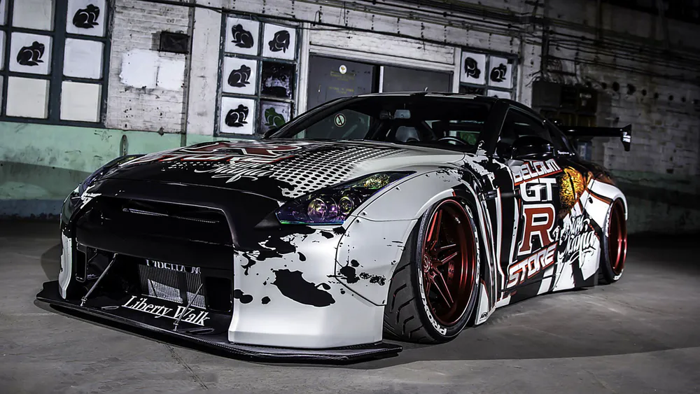 Обои Nissan Gtr 1280x1024