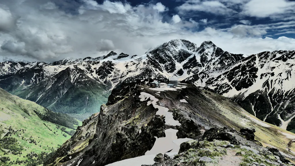 Обои на рабочий стол: Приэльбрусье