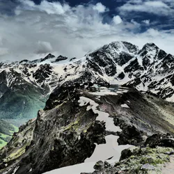 Kilimanjaro at sunrise.