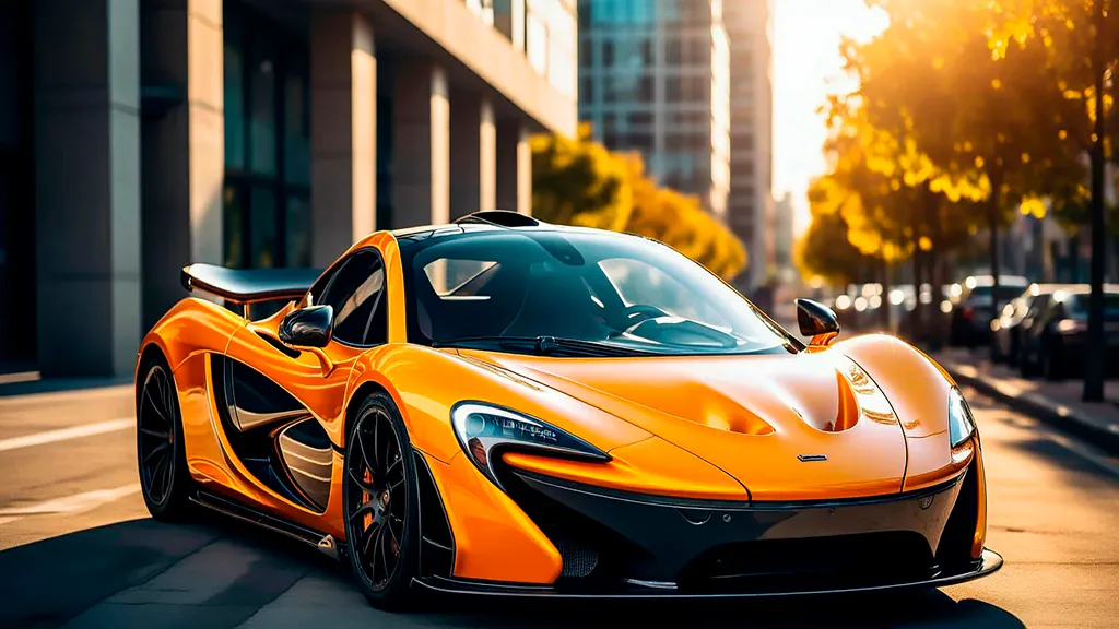 Обои на рабочий стол: Mc Laren P1