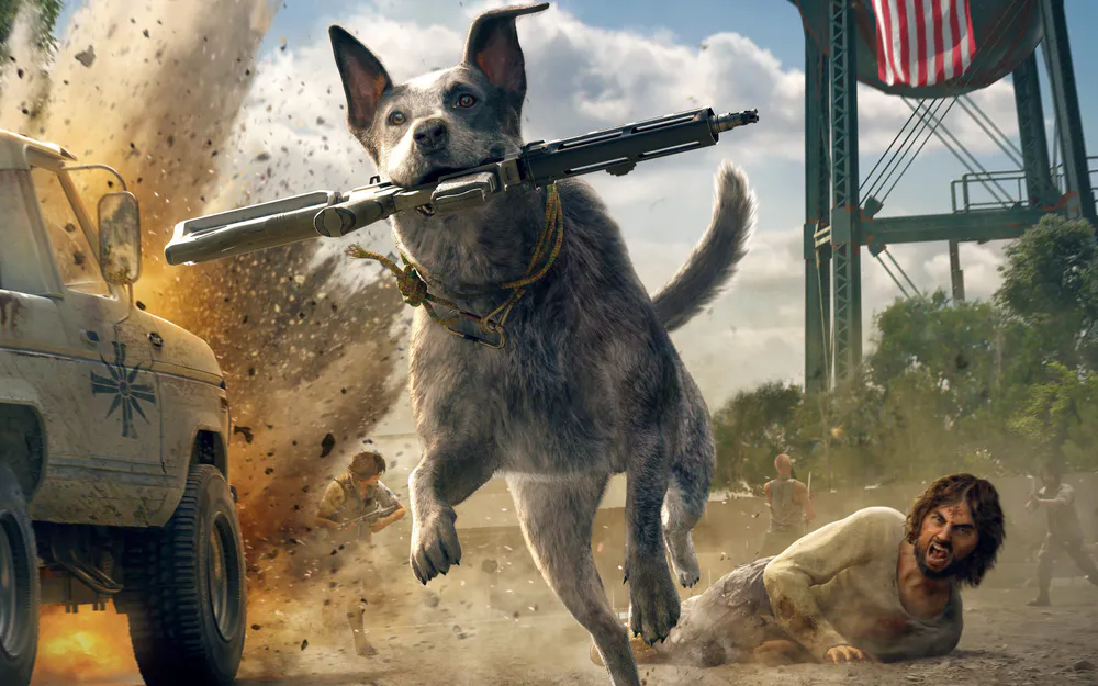 Wallpaper Far Cry 5 3440x1440