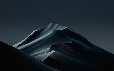 Пустыня, Ночь, Минимализм, Холодные тона, Песочные волны, Текстуры, Атмосферный