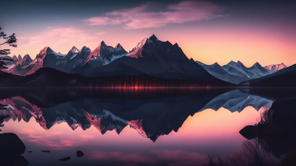 Шпалери для робочого столу: Вечірні відблиски